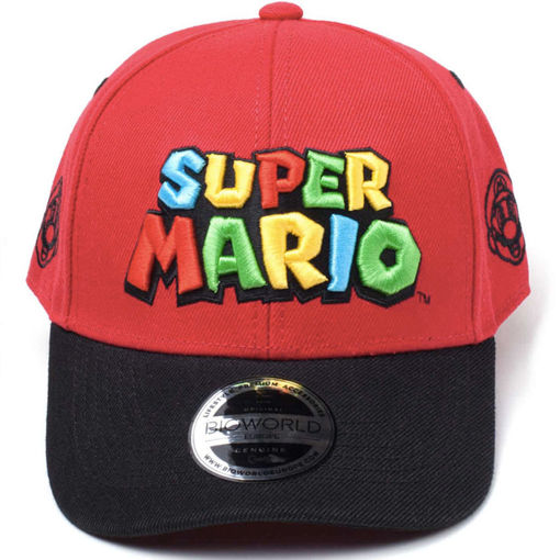 Nintendo - Super Mario Logo Curved Bill Cap