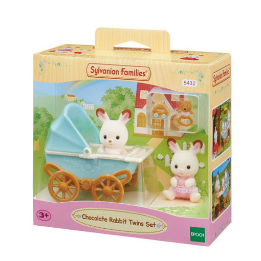 Picture of Chocolate Rabbit Twins Set
