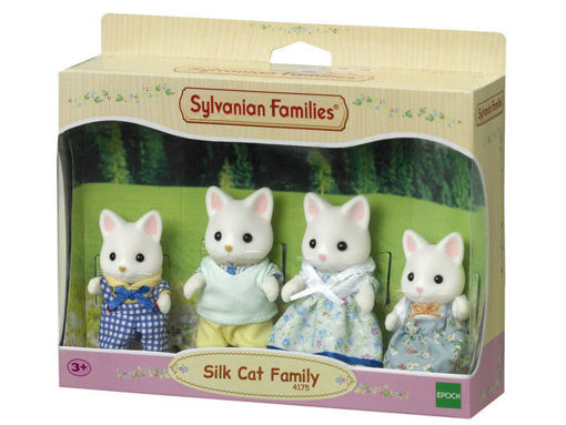 Sylvanian families , Silk Cat Family,  משפחת חתולים,  משפחת סילבניאן, 4175
