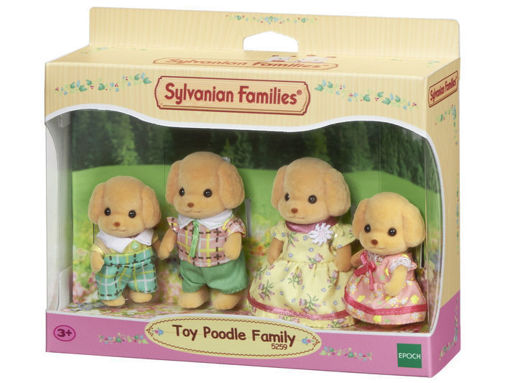 Sylvanian families , Toy Poodle Family, משפחת סילבניאן , משפחת כלבי פודל, 5259