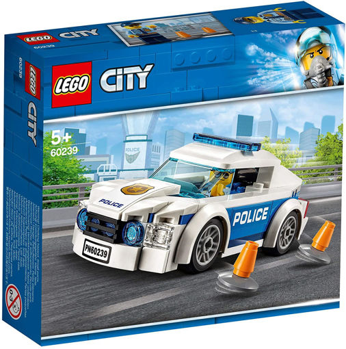 מכונית פטרול משטרה , לגו, 60239, lego, lego city,  Police Patrol Car