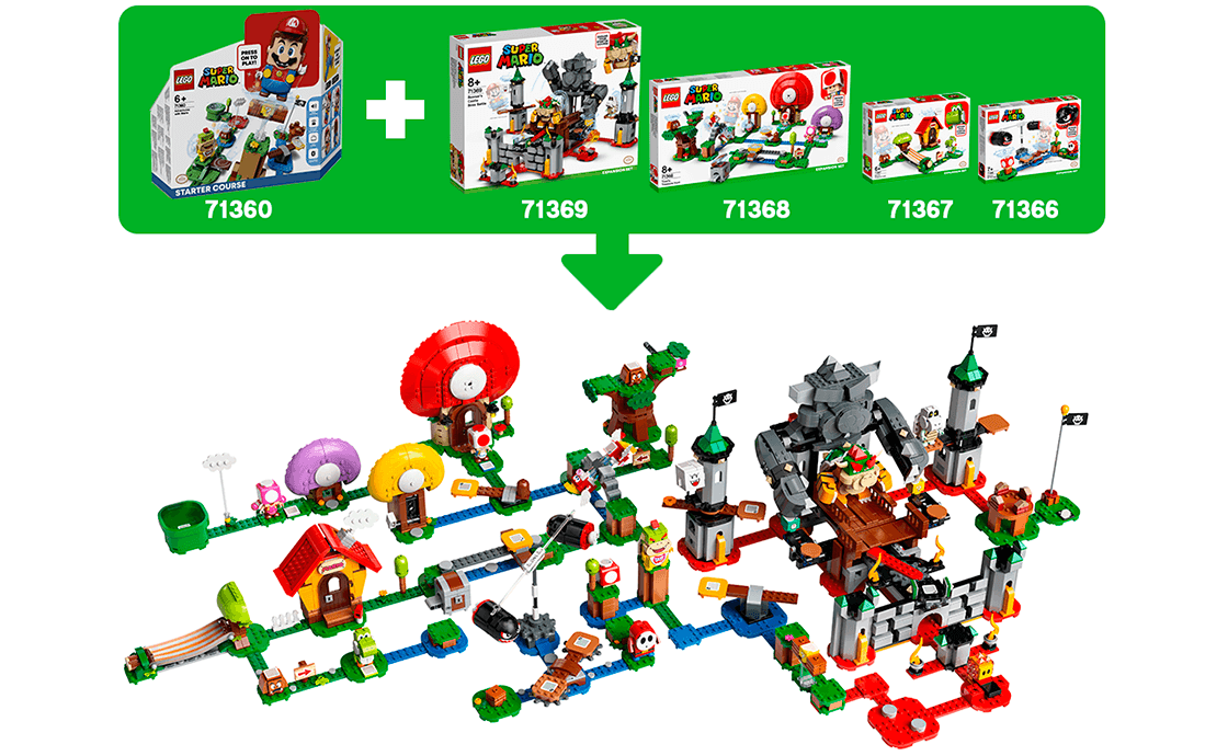 Lego super mario boomer bill barrage deals