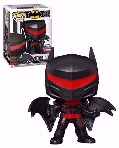 POP Heroes: DC- Hellbat Batman