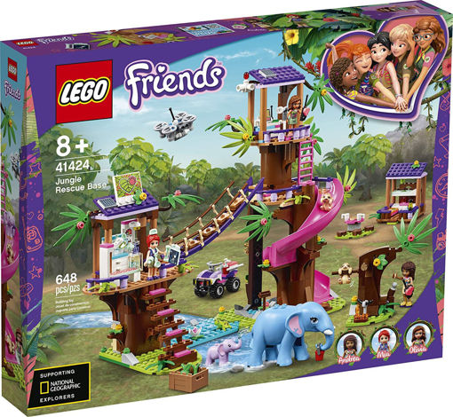 Lego Jungle Rescue Base 41424