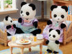 Pookie Panda Family, 5529, משפחת סילבניאן , משפחת פוקי פנדה, sylvanian families